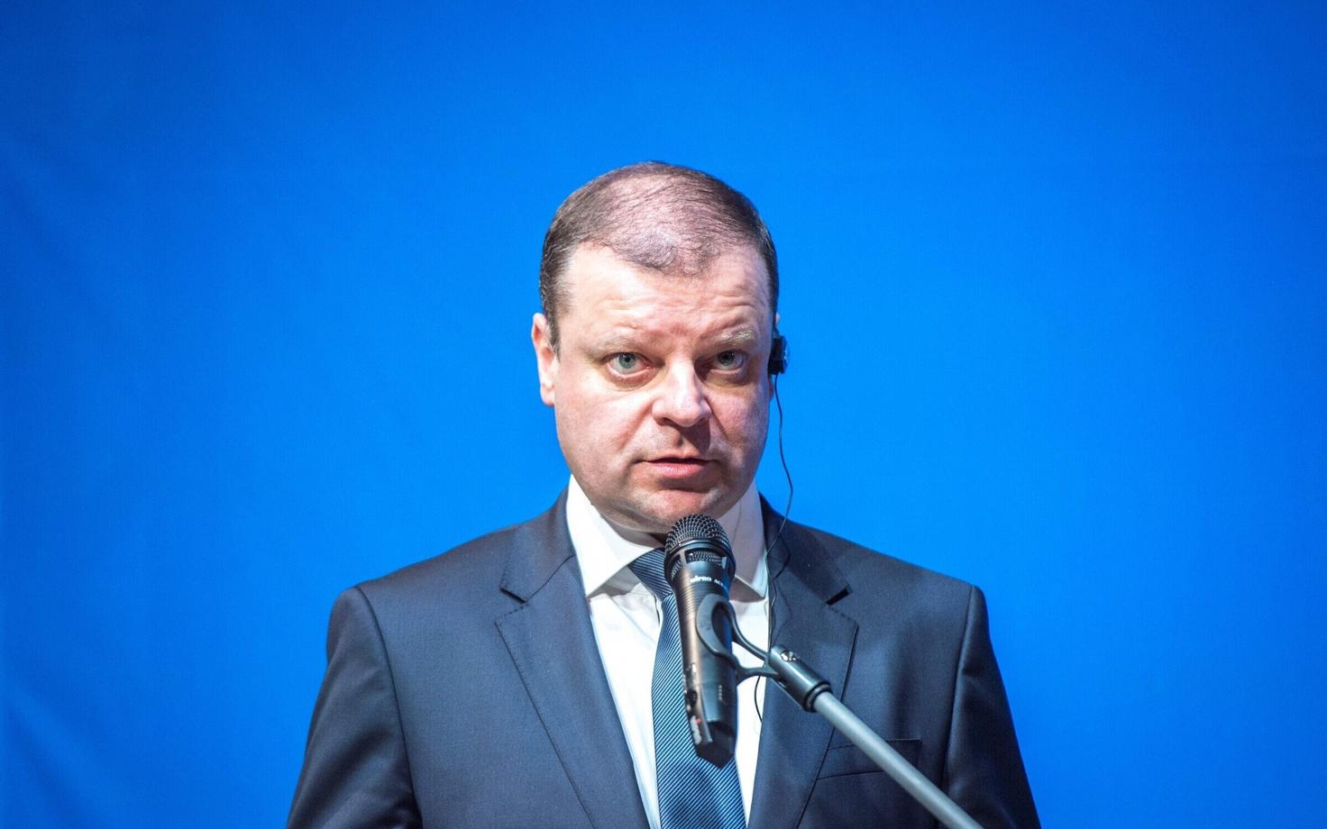 Leedu peaminister Saulius Skvernelis.
