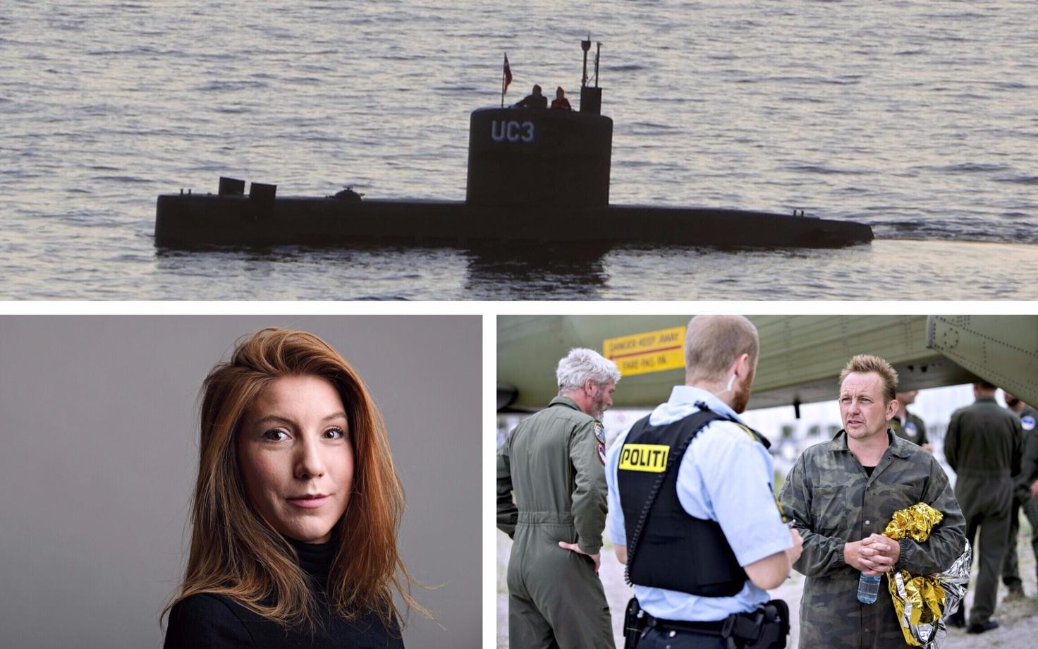 Aallveelaev UC3 Nautilus, Kim Wall ja Peter Madsen.