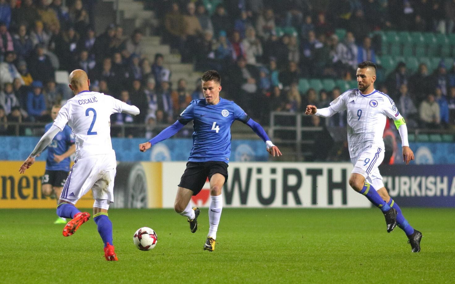 MM-valikmäng: Eesti - Bosnia ja Hertsegoviina