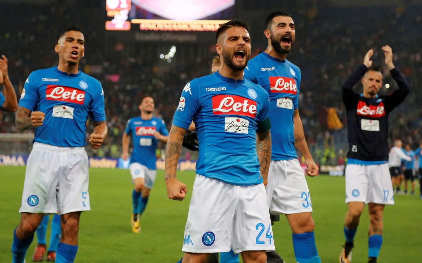 Napoli, esiplaanil Lorenzo Insigne