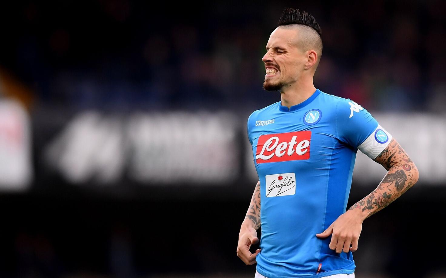 Napoli kapten Marek Hamšik