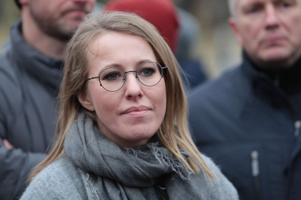 Ксению Собчак освистали на митинге.