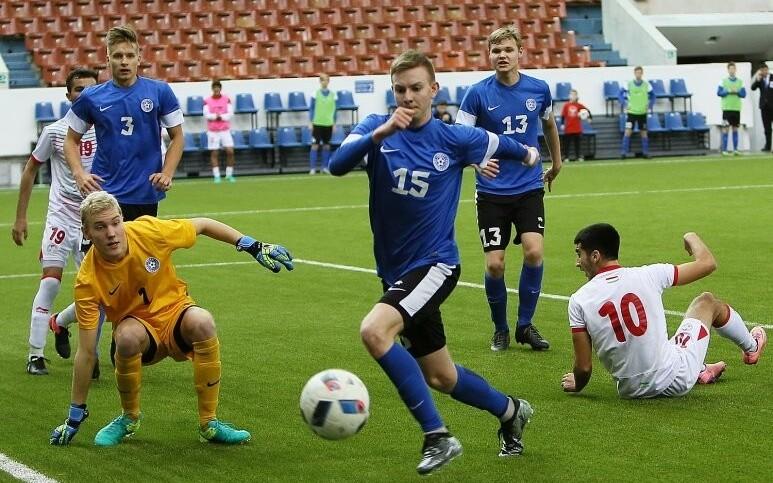 Eesti U-19 jalgpallikoondis Valentin Granatkini memoriaalturniiril