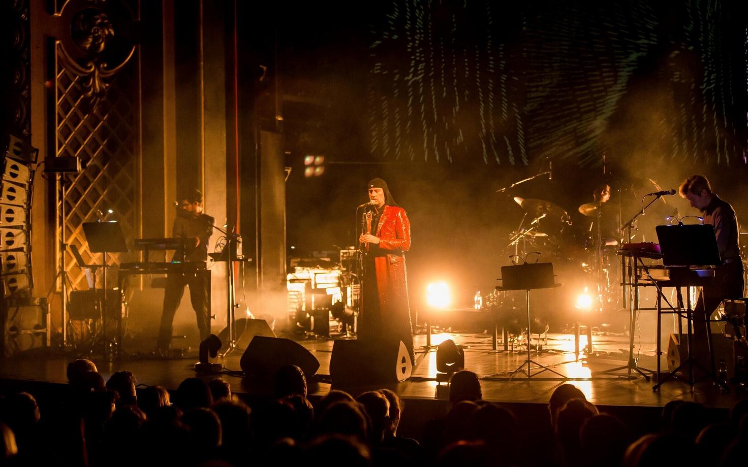 Sloveenia industriaalbänd Laibach Vene Teatris