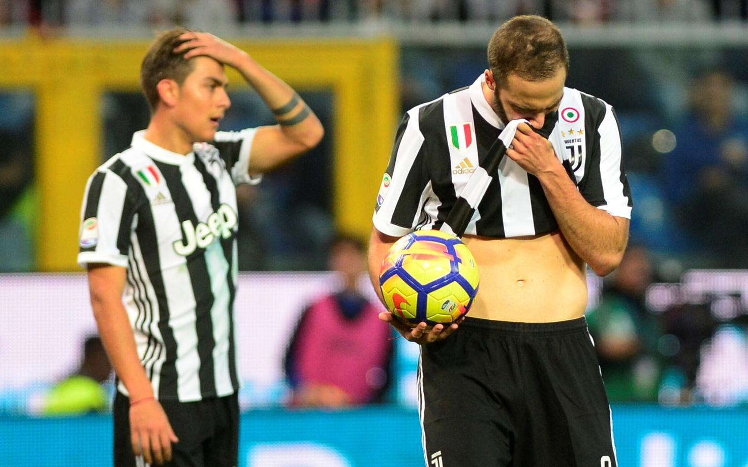 Torino Juventus jäi Serie A 13. voorus alla Sampdoriale