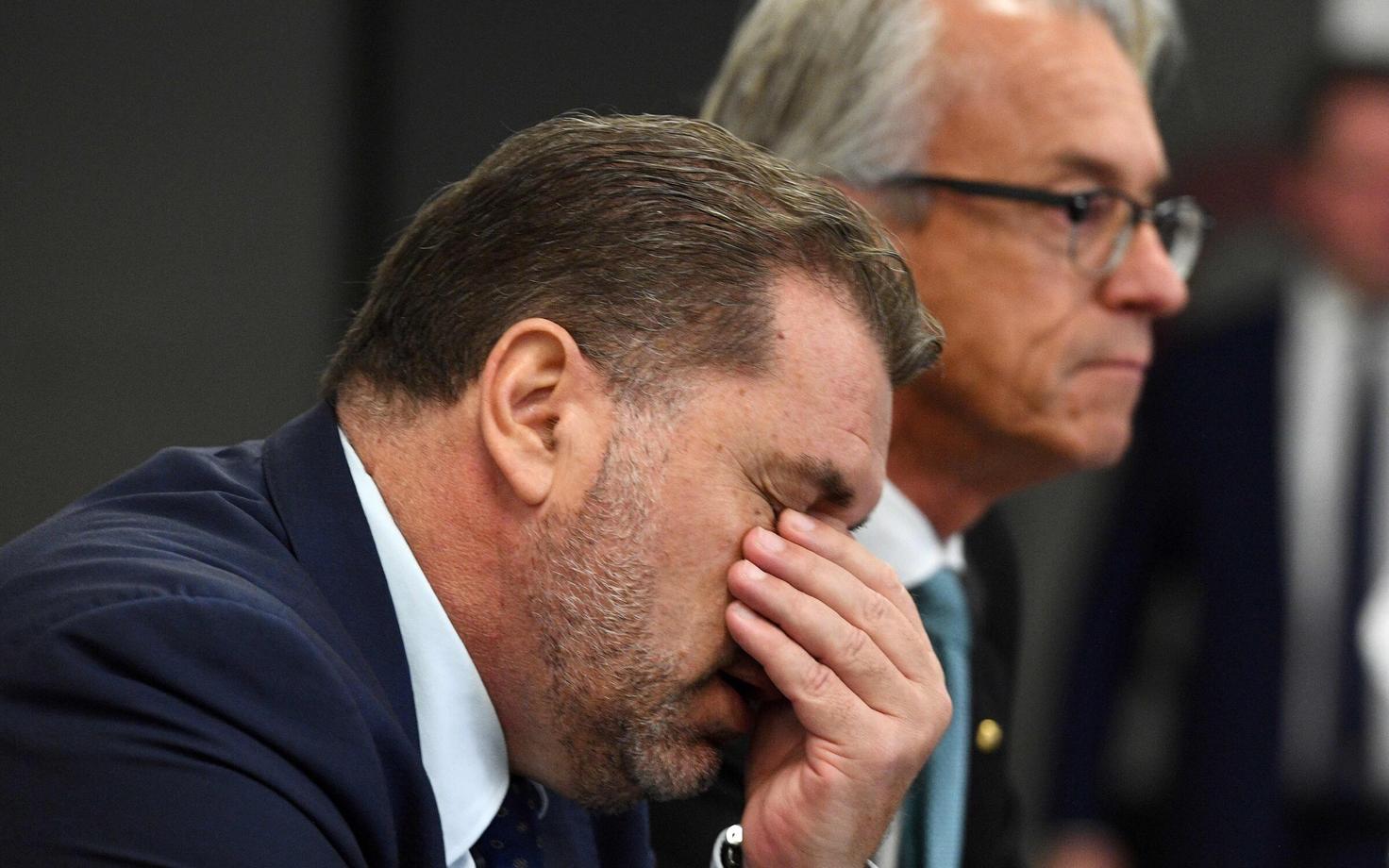Ange Postecoglou (vasakul) ja David Gallop
