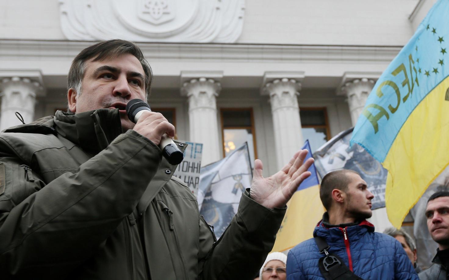 Михаил Саакашвили в Киеве