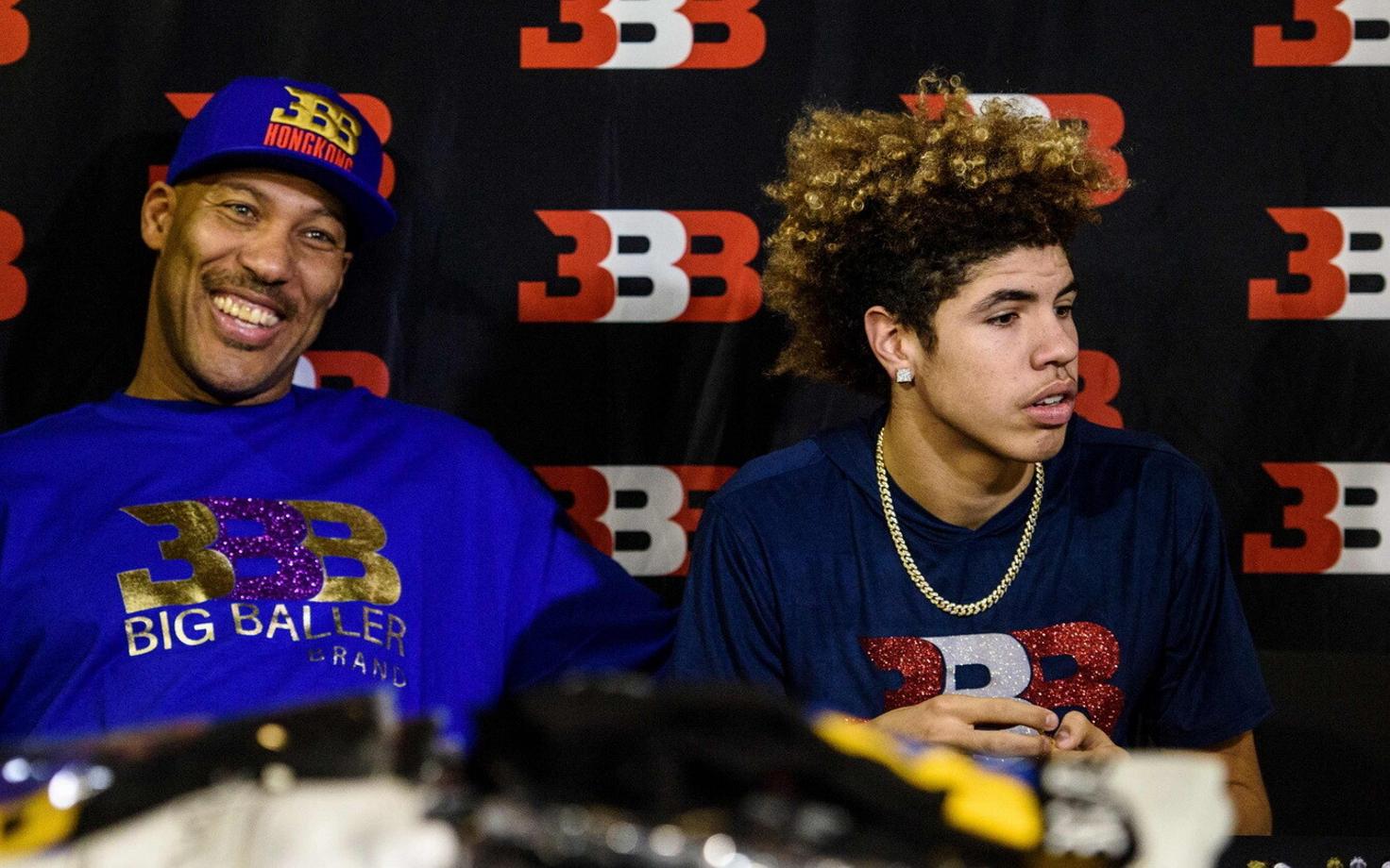 LaVar Ball ja LiAngelo Ball