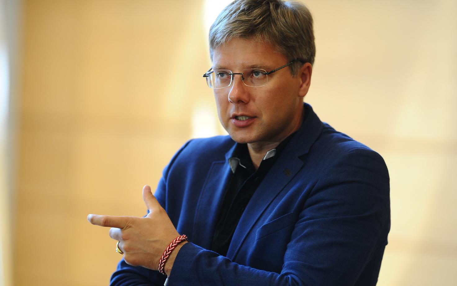 Riia linnapea ja Koosmeele liider Nils Ušakovs.