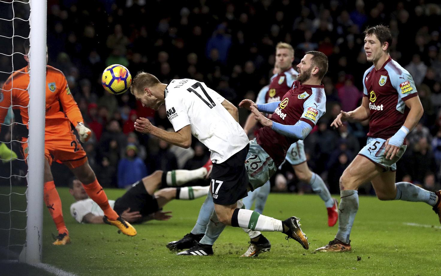 Ragnar Klavan lõi Burnley vastu Liverpooli võiduvärava