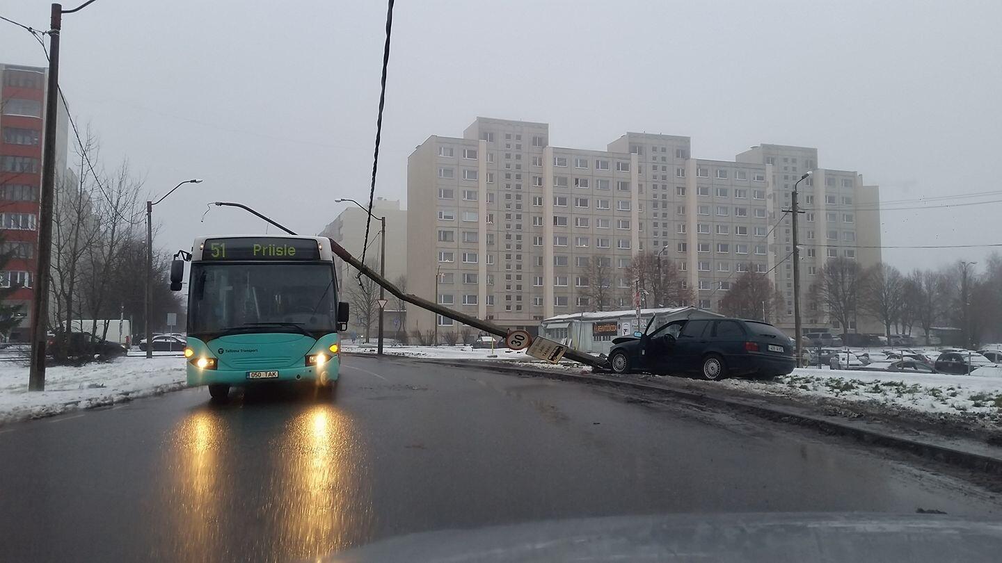 ДТП в Ласнамяэ