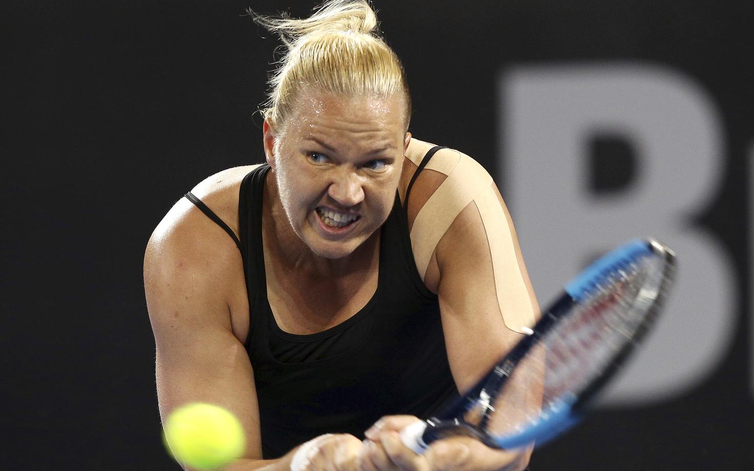 Kaia Kanepi mängus Karolina Pliškova vastu
