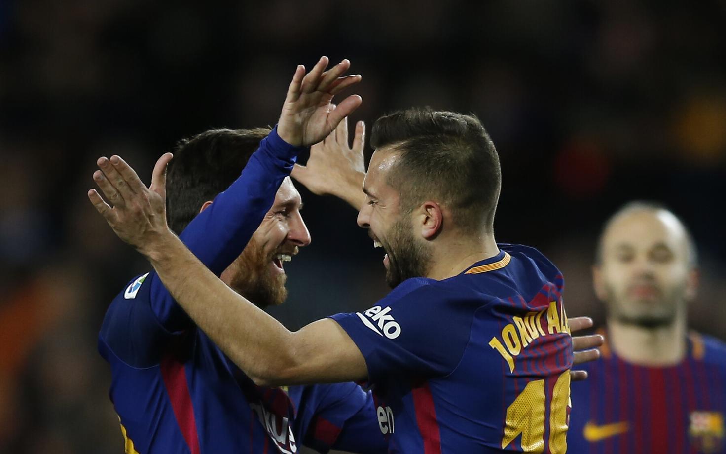 Lionel Messi, Jordi Alba