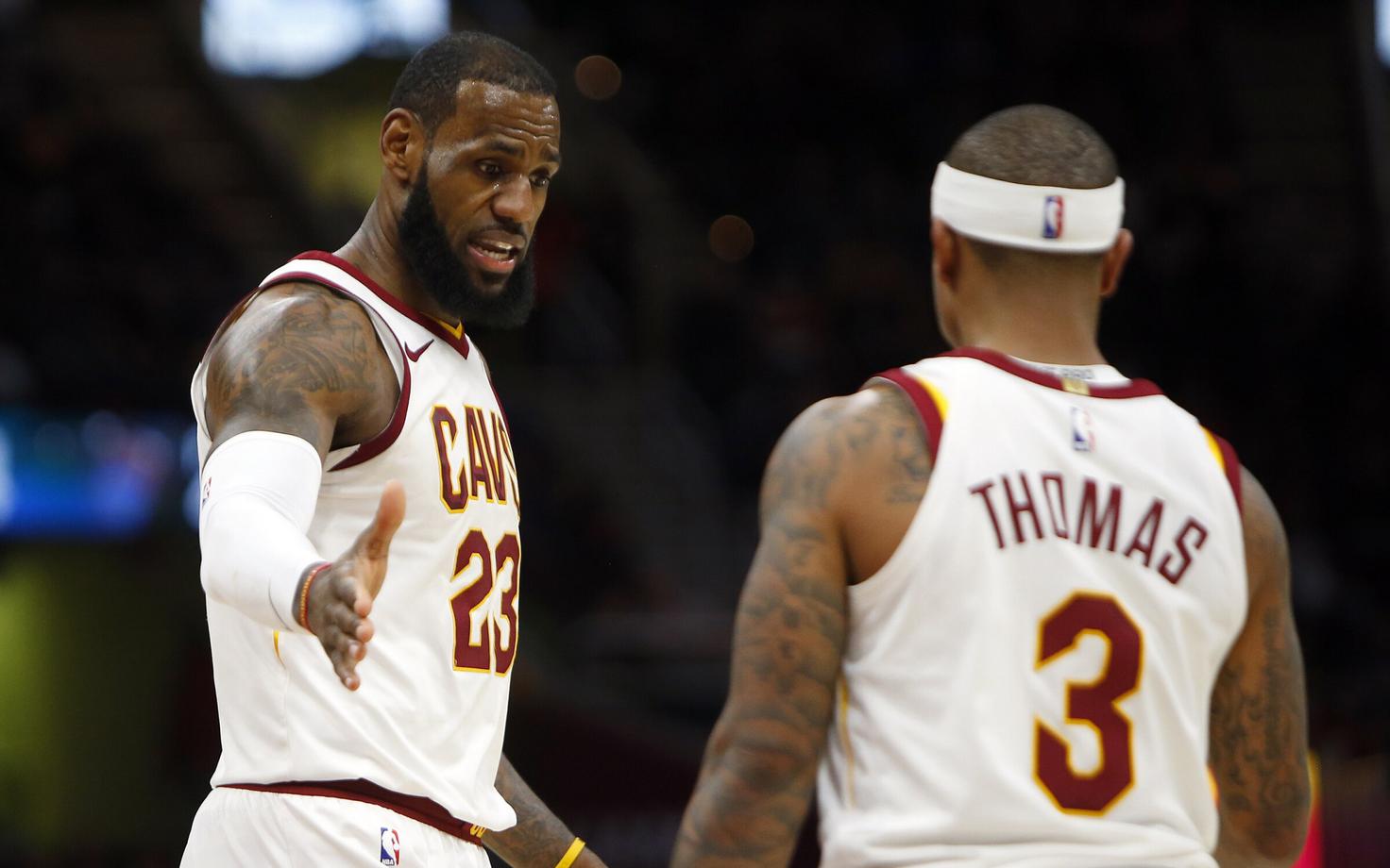 LeBron James ja Isaiah Thomas