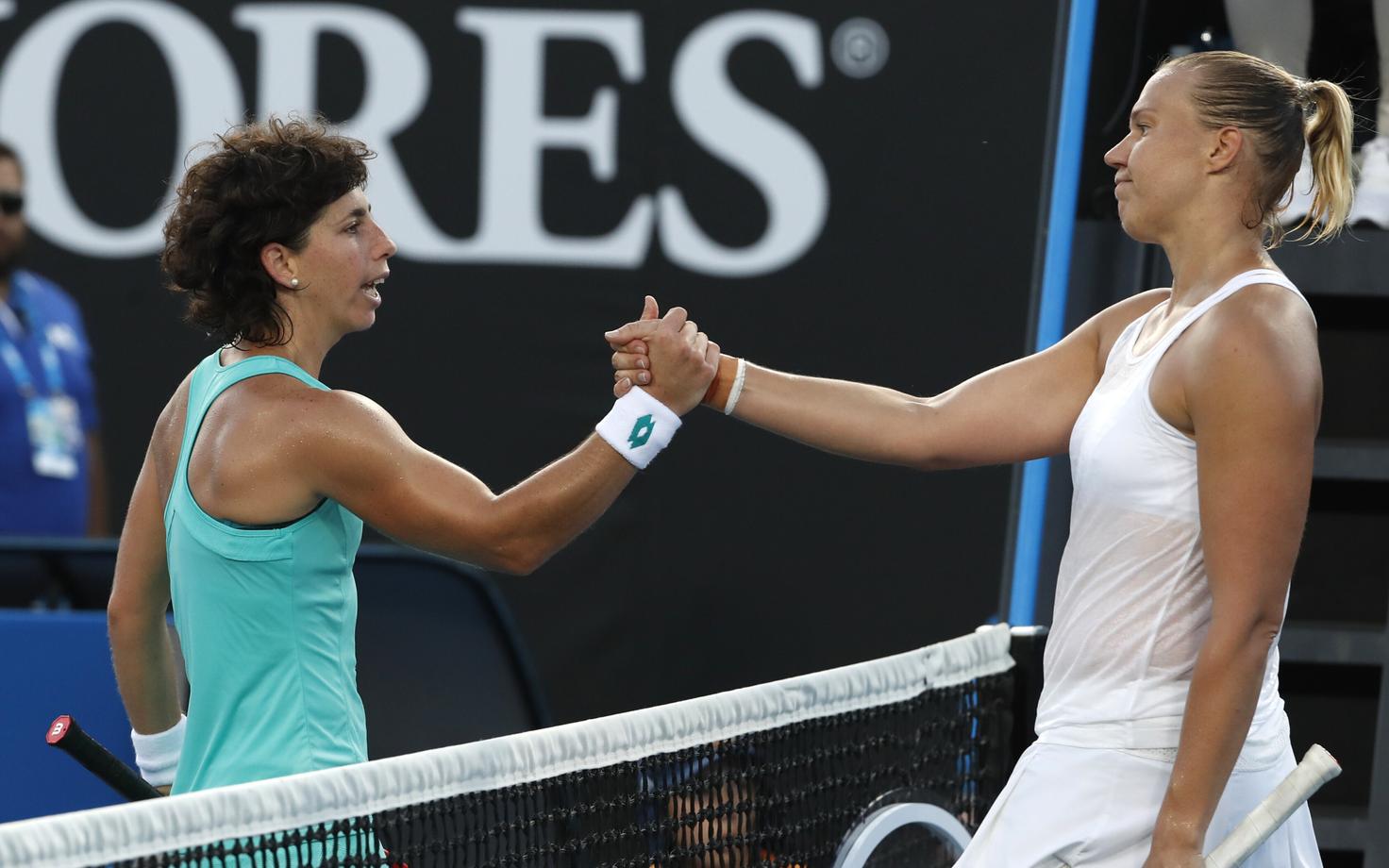 Carla Suarez Navarro ja Kaia Kanepi