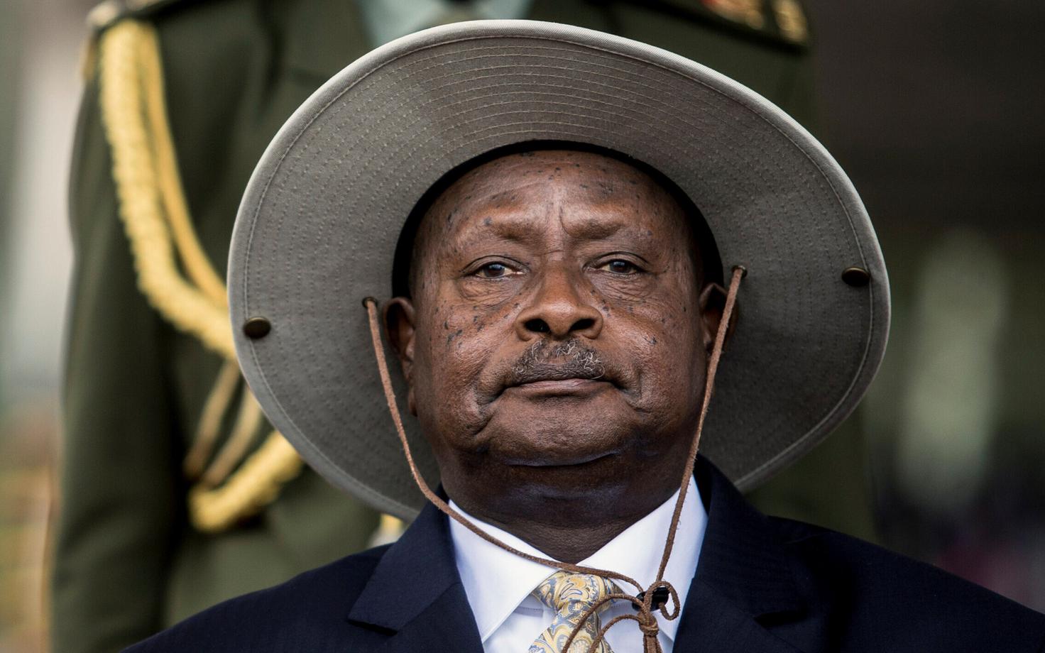 Uganda president Yoweri Museveni.