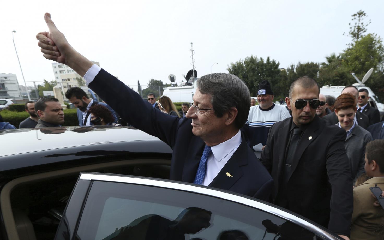 Küprose president Nicos Anastasiades 4. veebruaril.