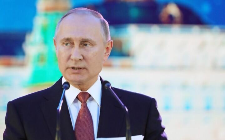 Действующий президент РФ Владимир Путин.