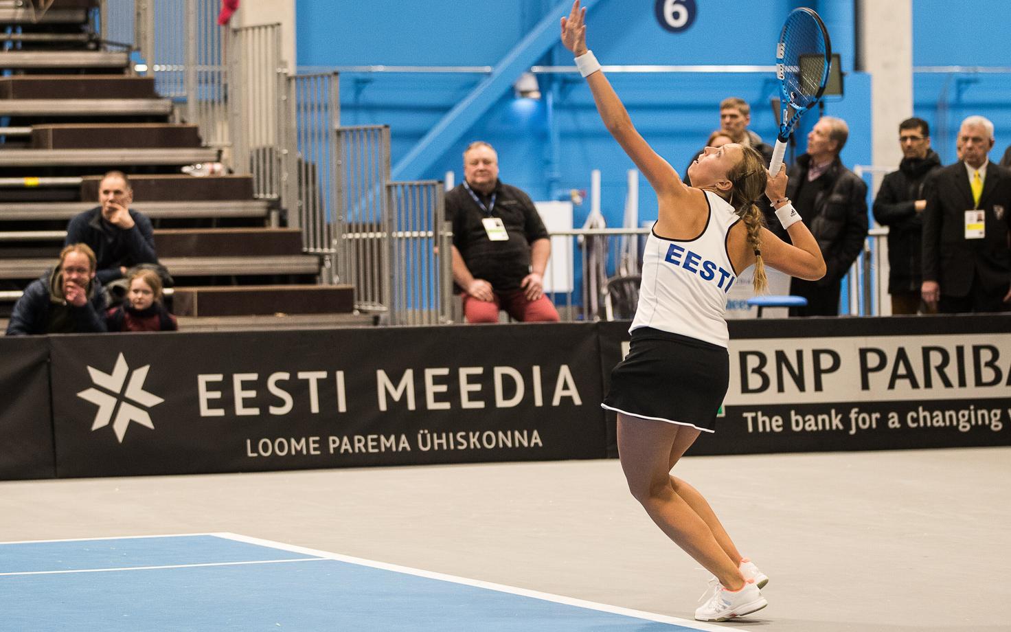 Eesti - Suurbritannia Fed Cupil 2018