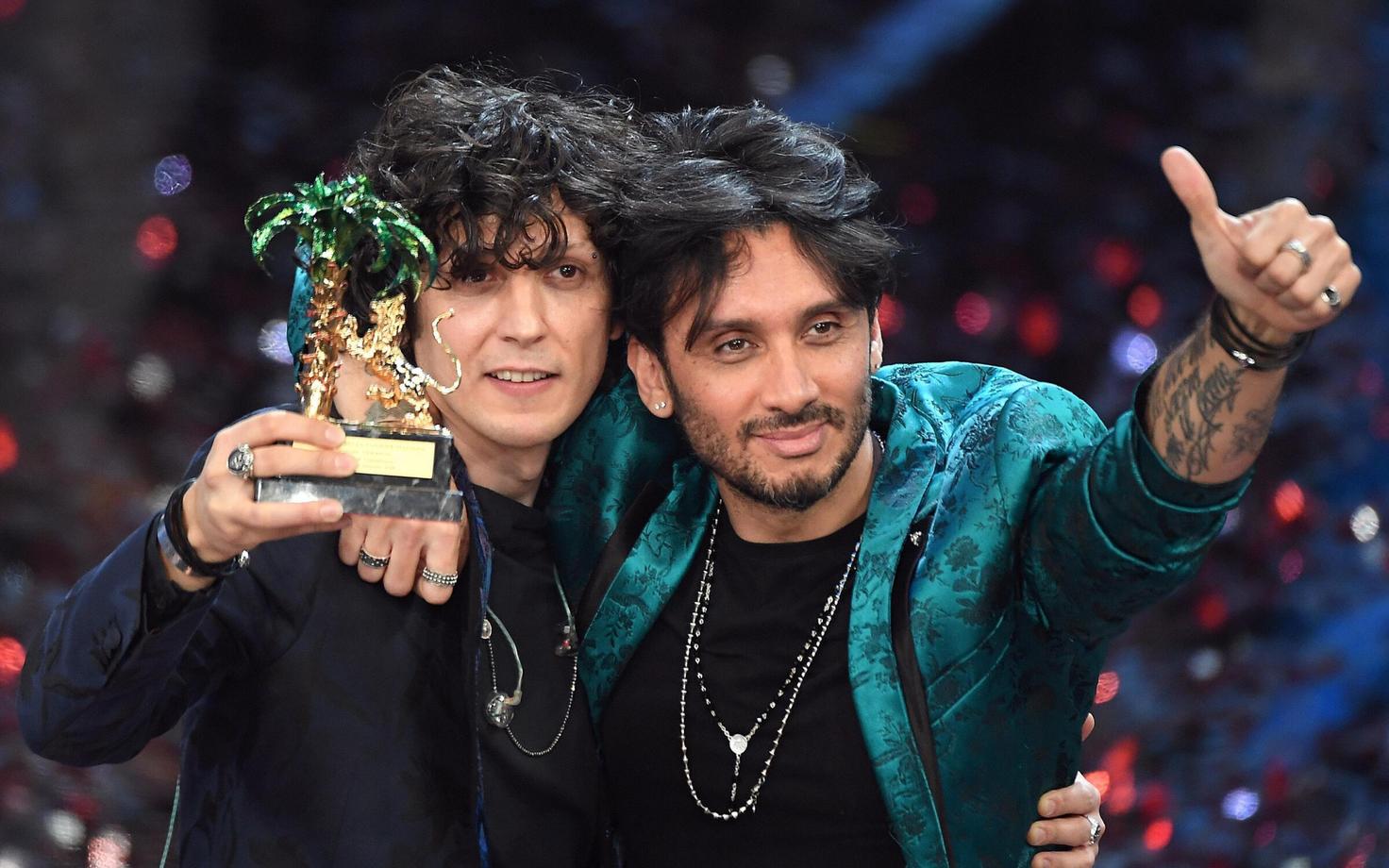 Ermal Meta ja Fabrizio Moro, Sanremo festivali võitjad