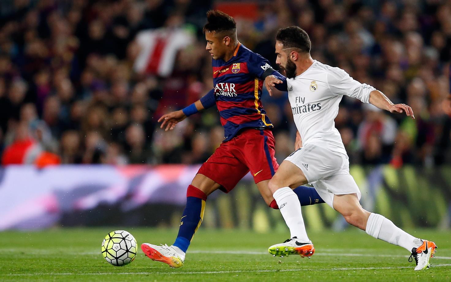 Neymar (palliga) Dani Carvajali vastu
