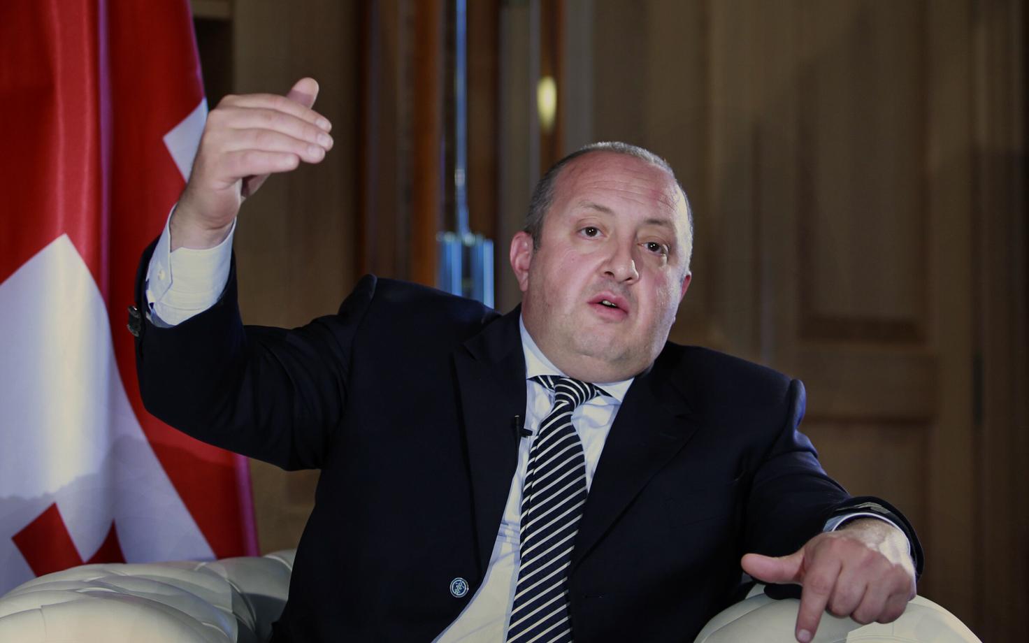 Gruusia president Giorgi Margvelašvili.