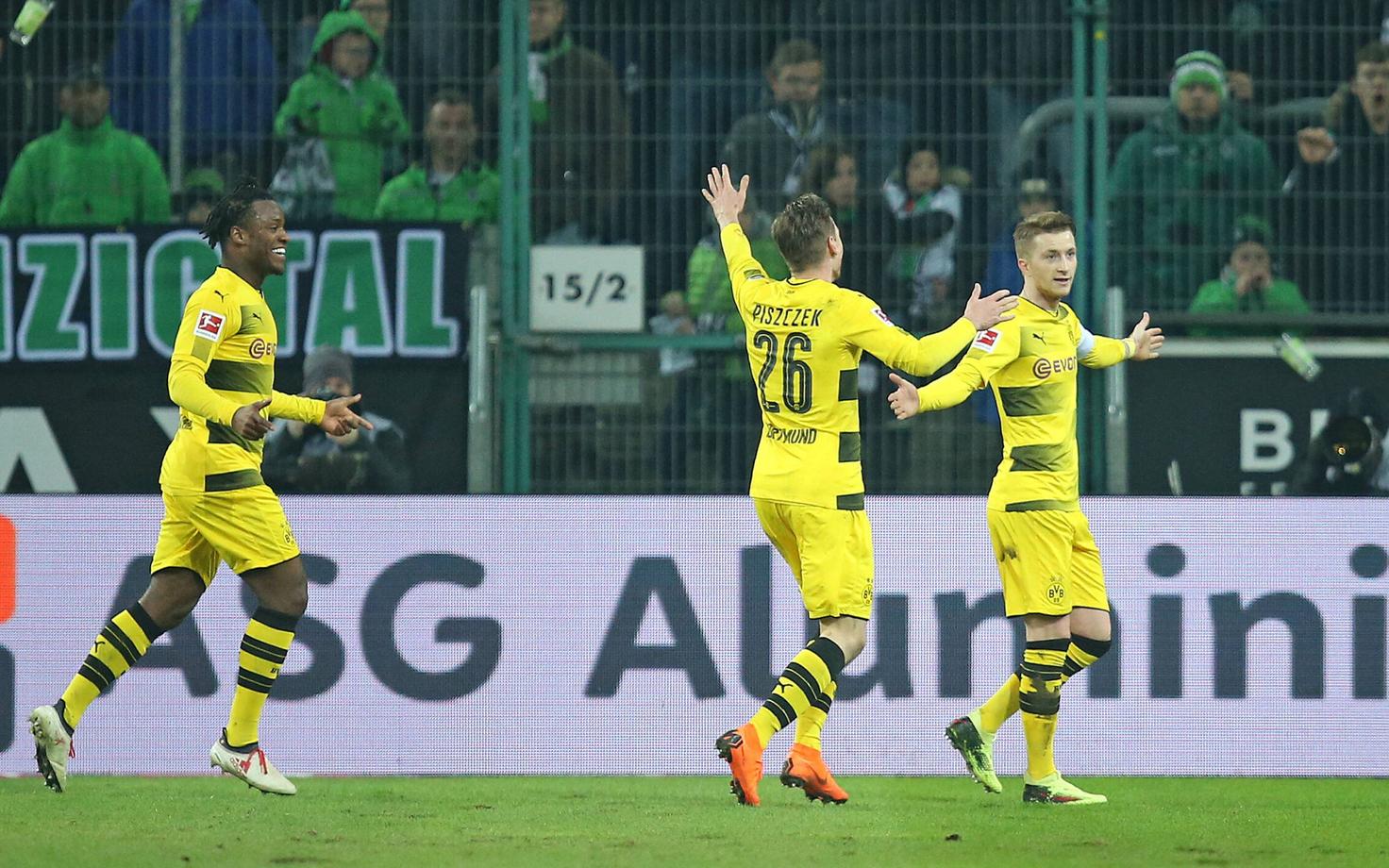 Marco Reus väravat tähistamas