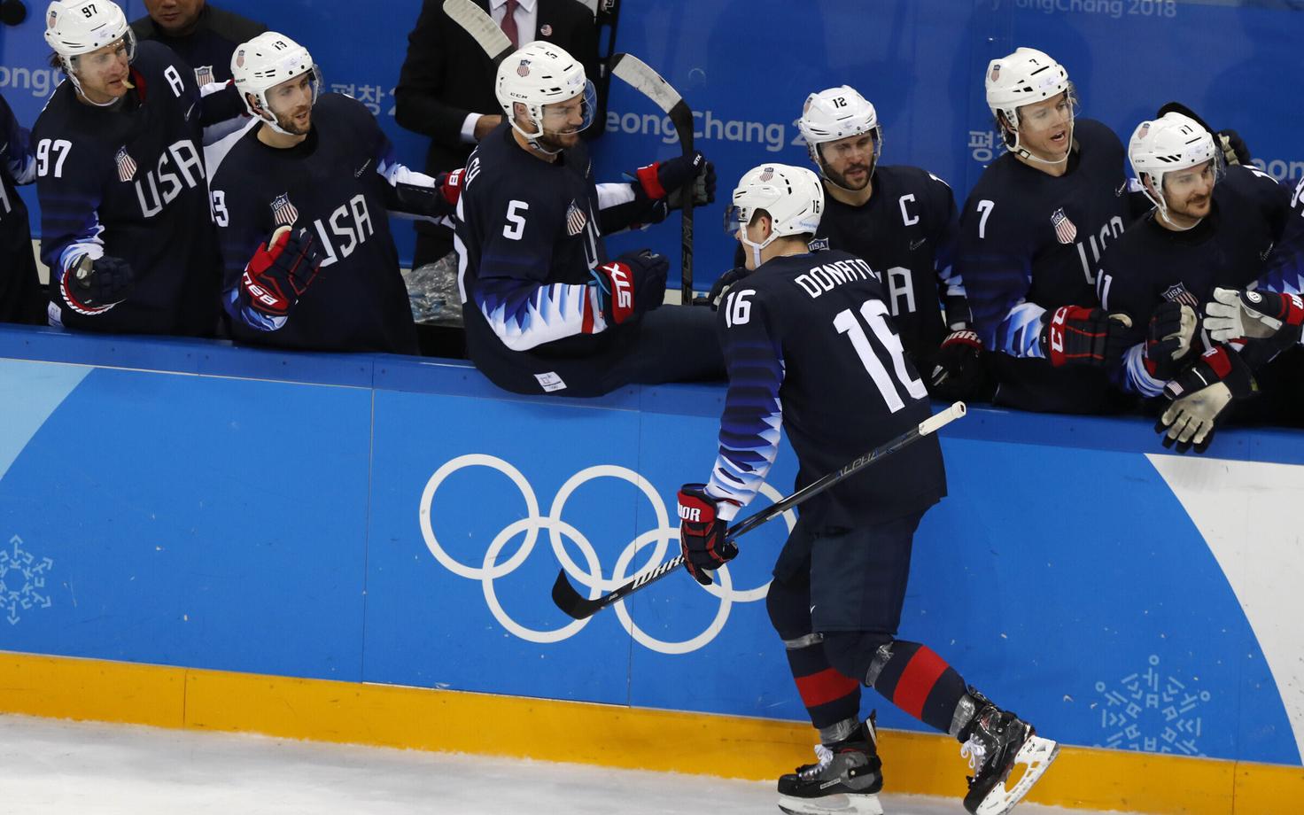 Ryan Donato ja USA jäähokikoondis