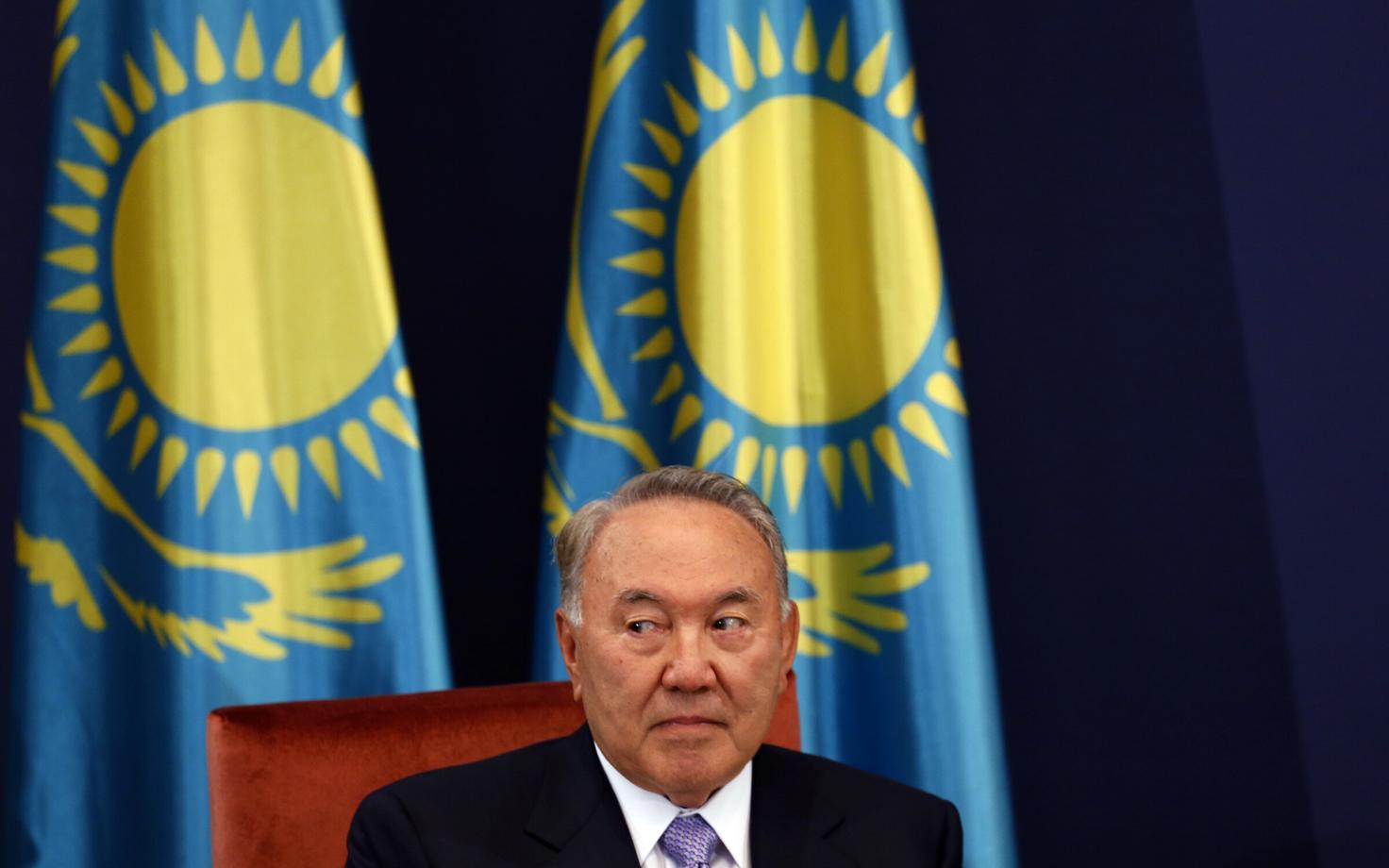 Kasahstani president Nursultan Nazarbajev.