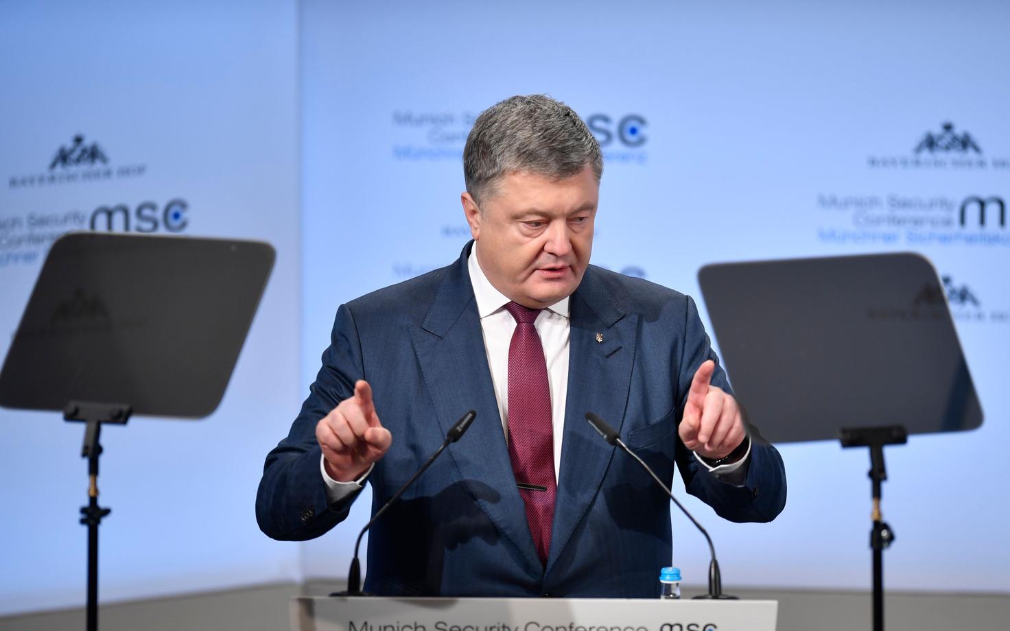 Петр Порошенко.
