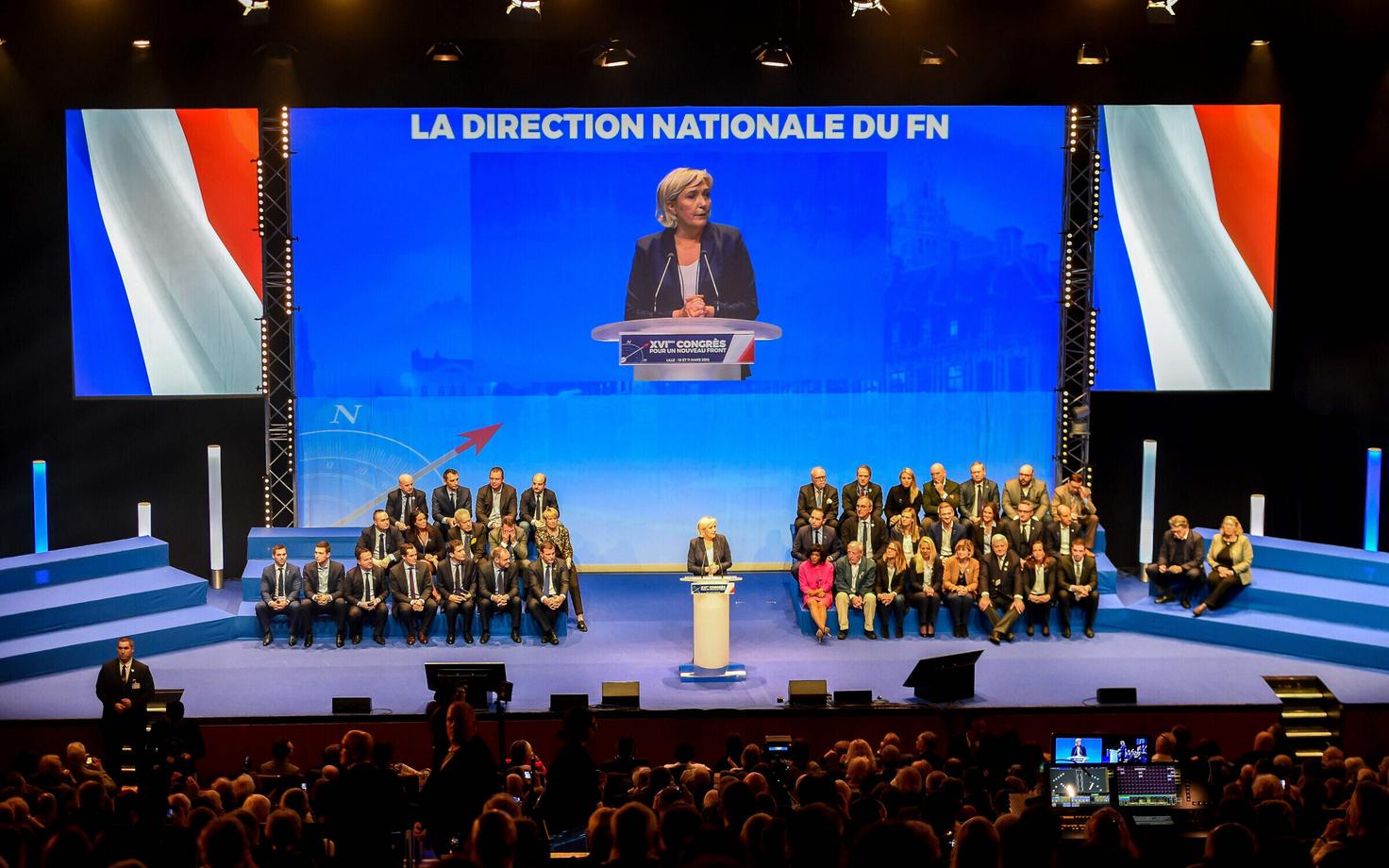 Prantsuse Rahvusrinde kongress Lille'is.