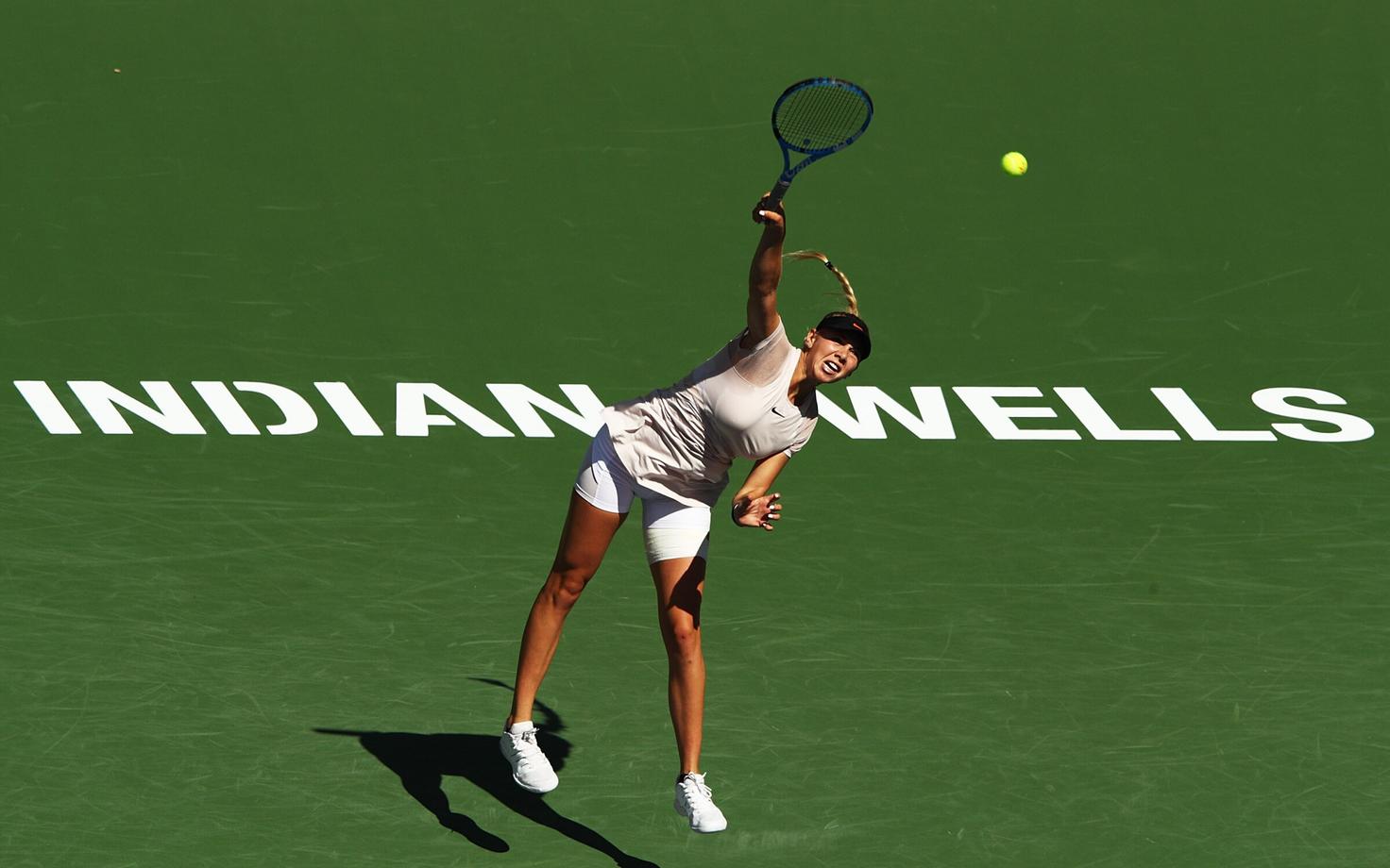 Amanda Anisimova Indian Wellsi tenniseturniiril.