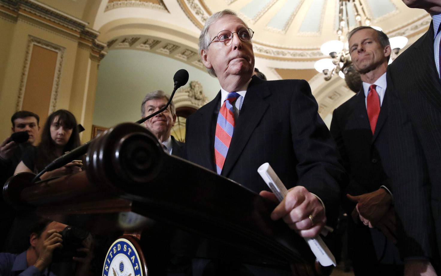 Senati vabariiklaste liider Mitch McConnell.