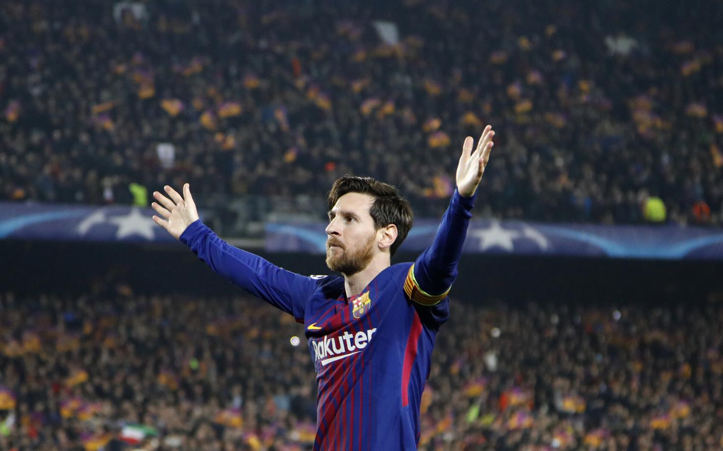 Kaks väravat löönud Lionel Messi.
