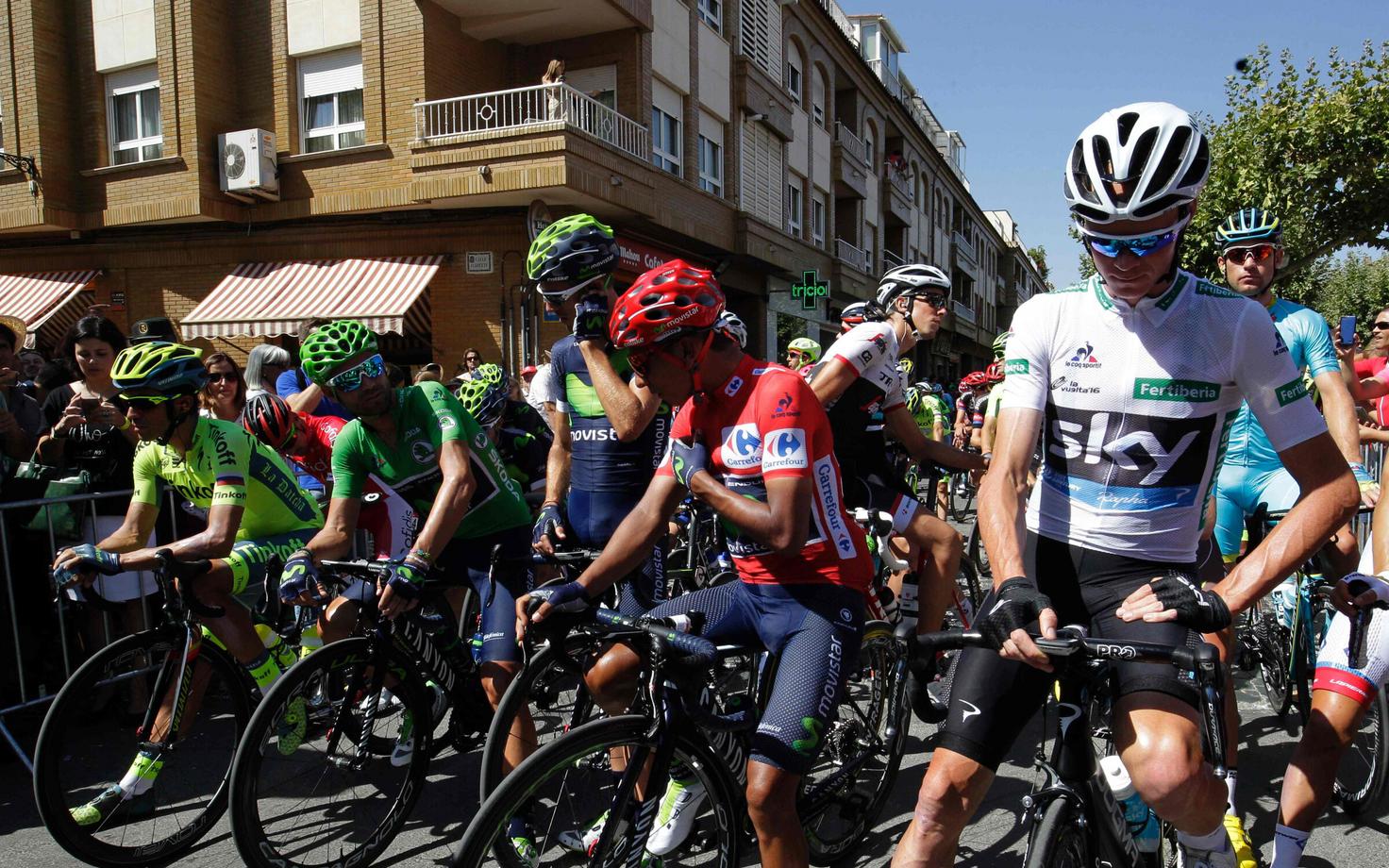 La Vuelta start