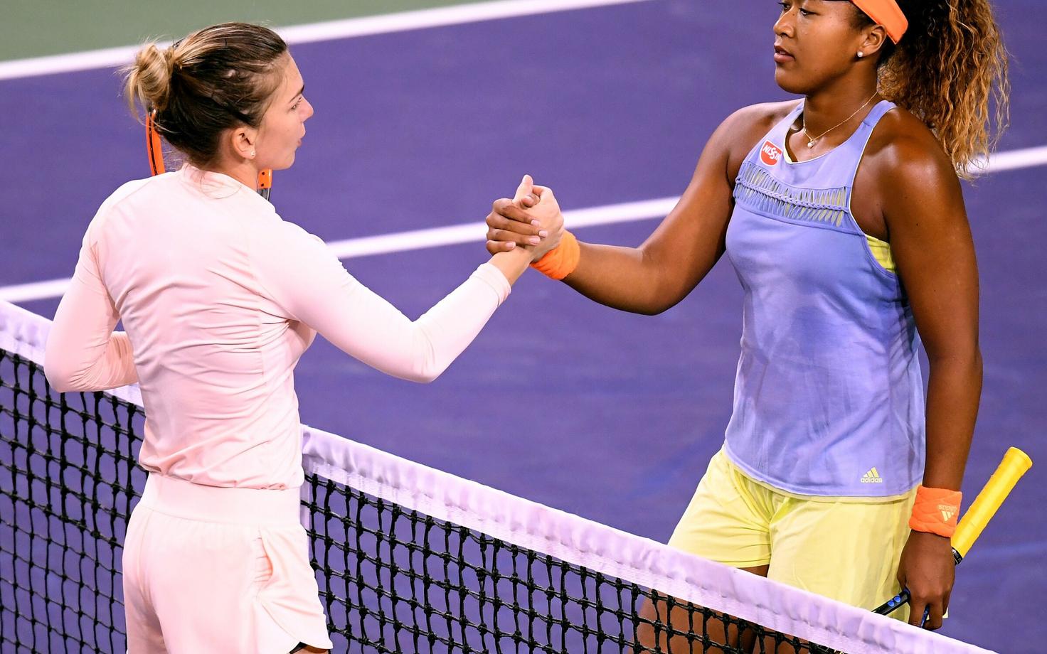 Simona Halep ja Naomi Osaka.