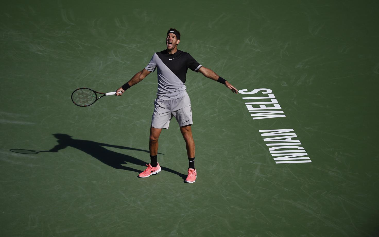 Juan Martin Del Potro Indian Wellsi finaalis.