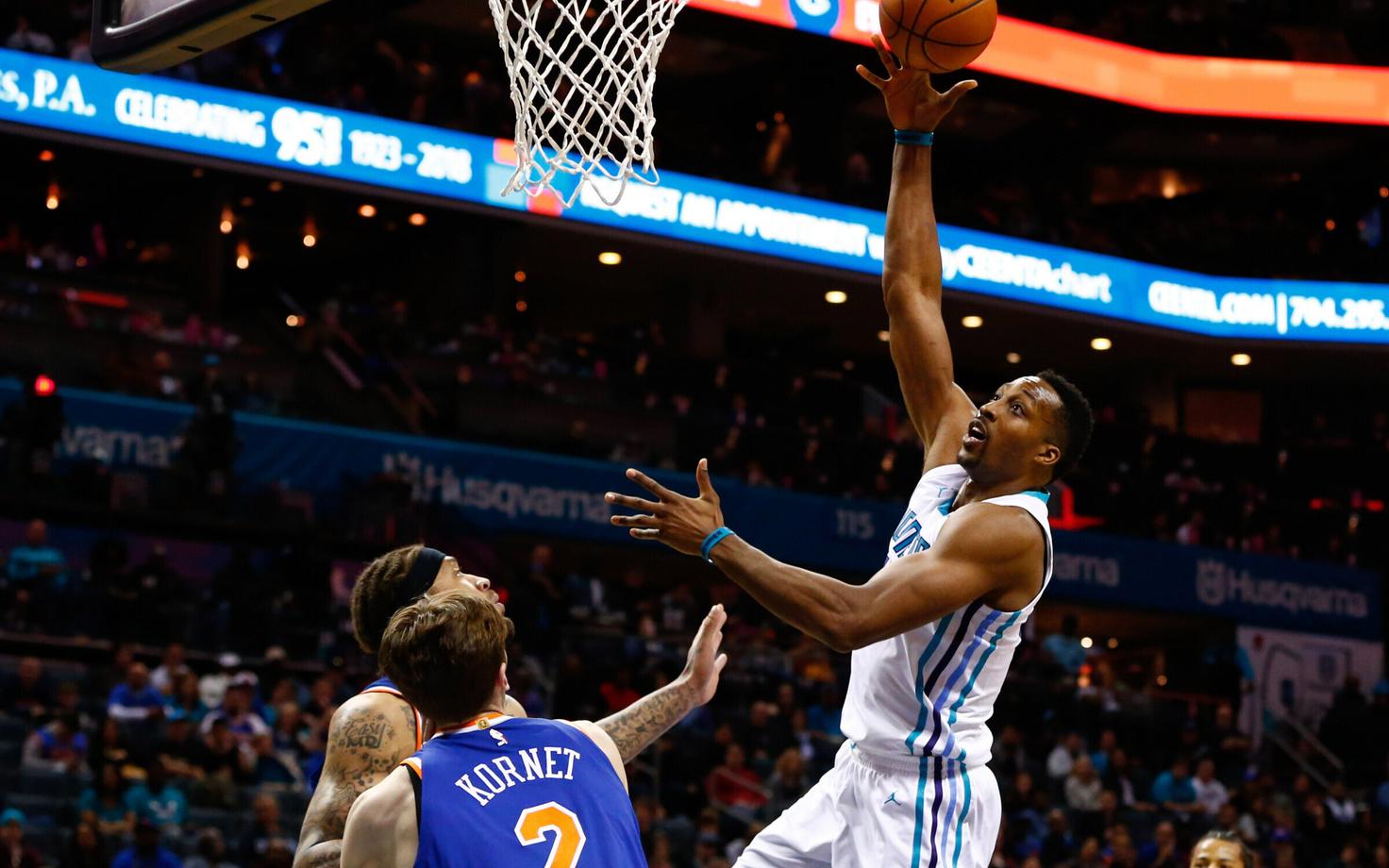 Dwight Howard (Charlotte Hornets) viskel.