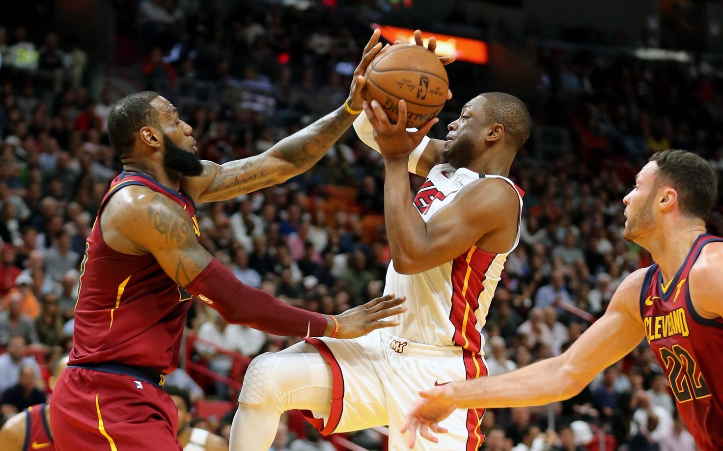 LeBron James ja Dywane Wade