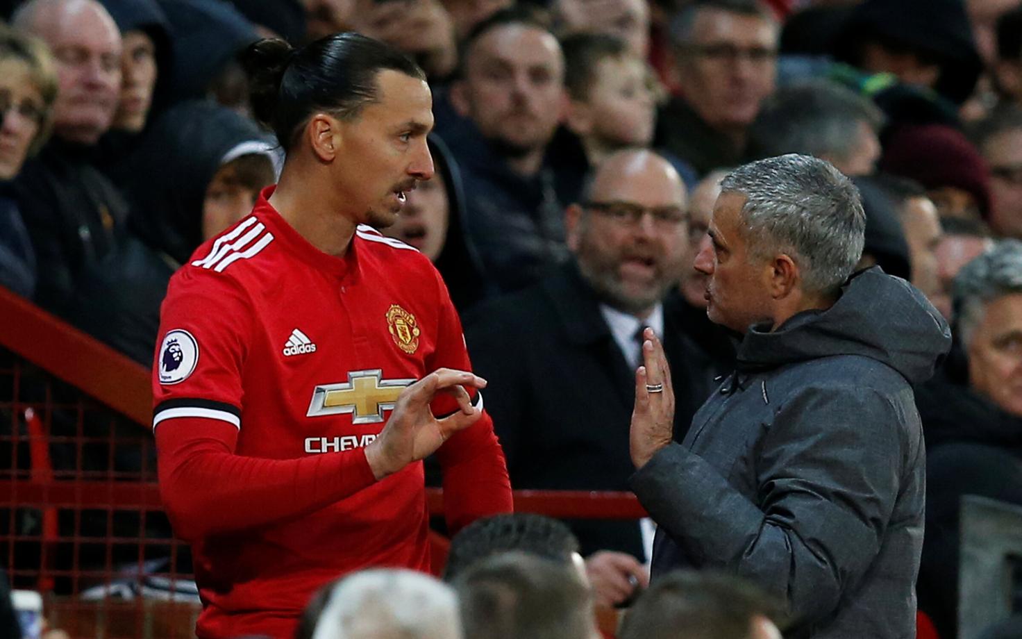 Zlatan Ibrahimovic, Jose Mourinho