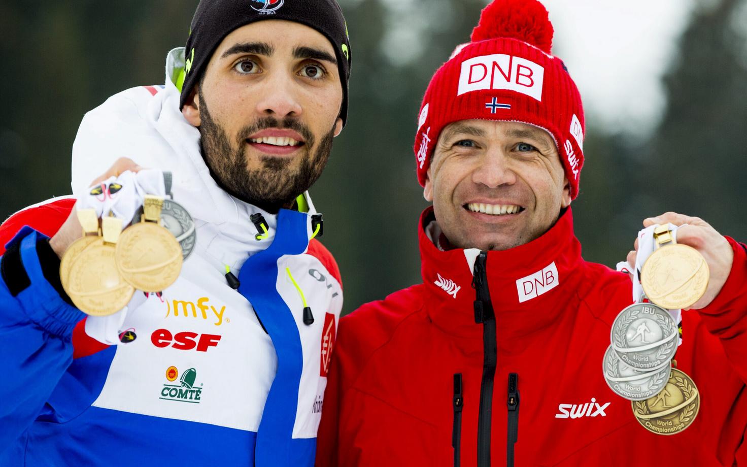 Martin Fourcade, Ole Einar Björndalen