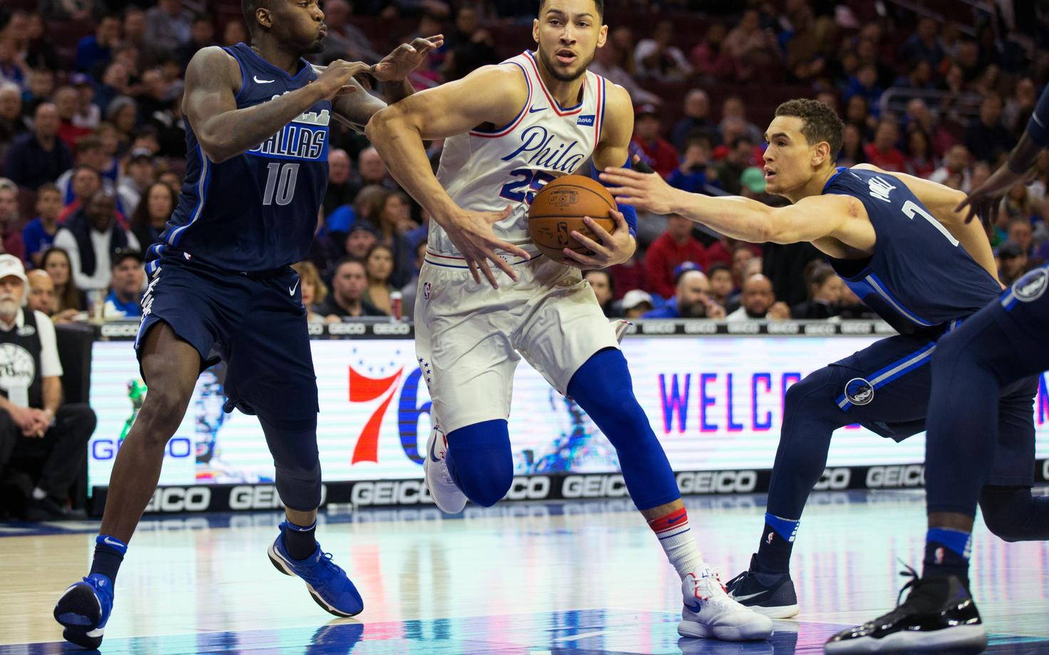 Philadelphia 76ersi staar Ben Simmons