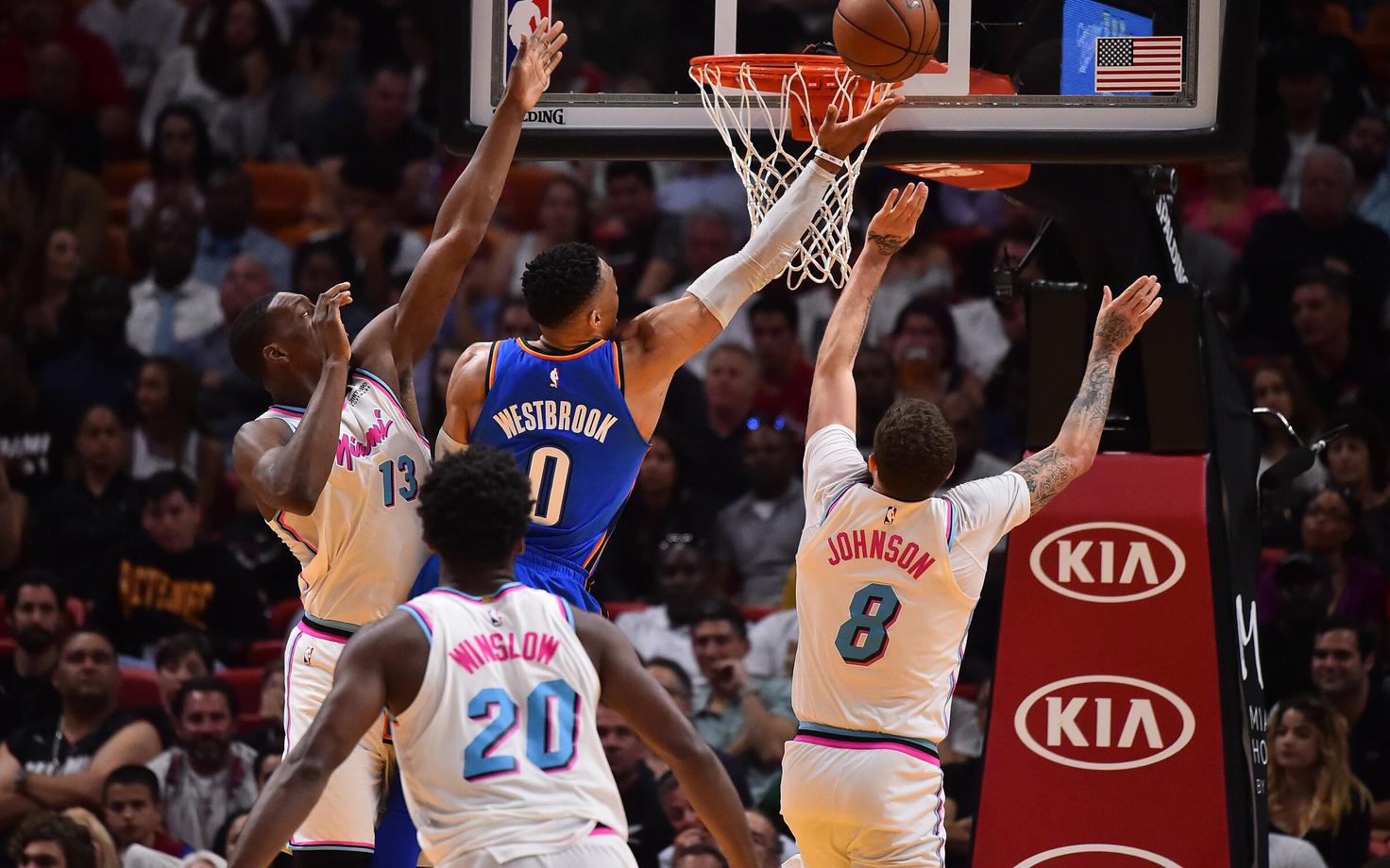 Russell Westbrook viskel.