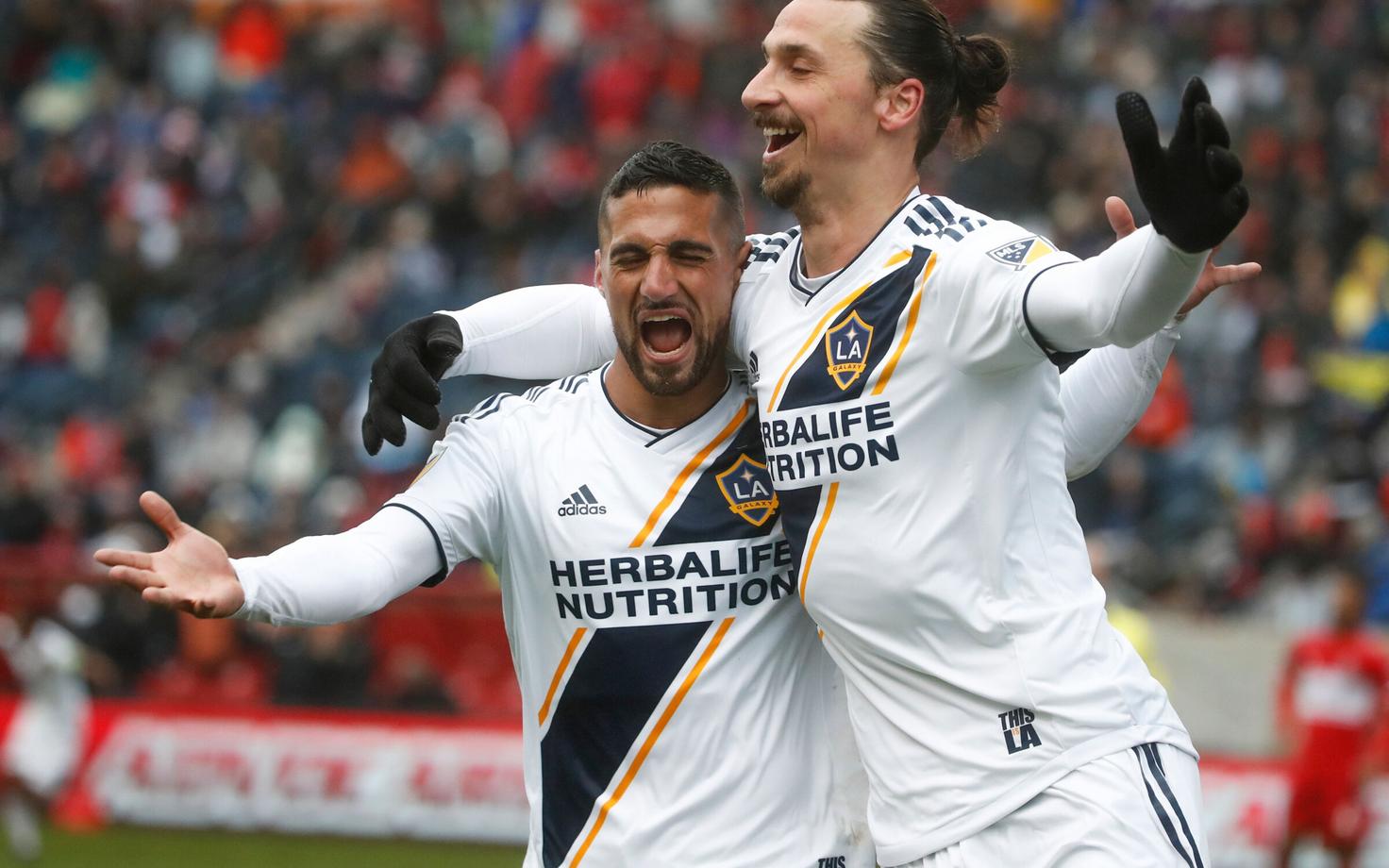 Sebastian Lletget, Zlatan Ibrahimovic (Los Angeles Galaxy)