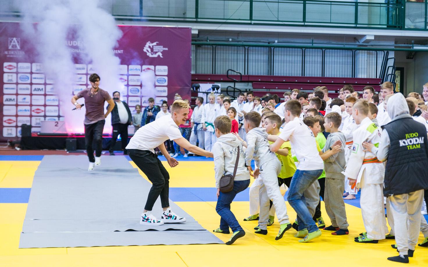 rahvusvahelise judo noorteturniiri avamine