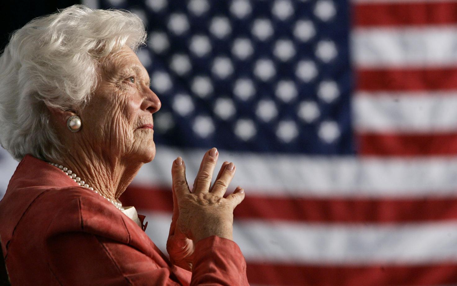 Barbara Bush.