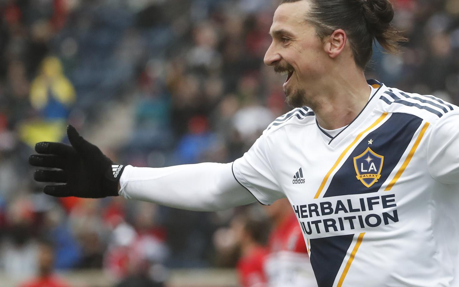 Zlatan Ibrahimovic.