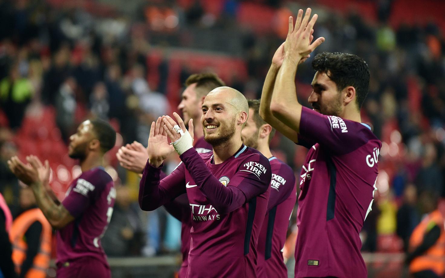 Manchester City mängijad.