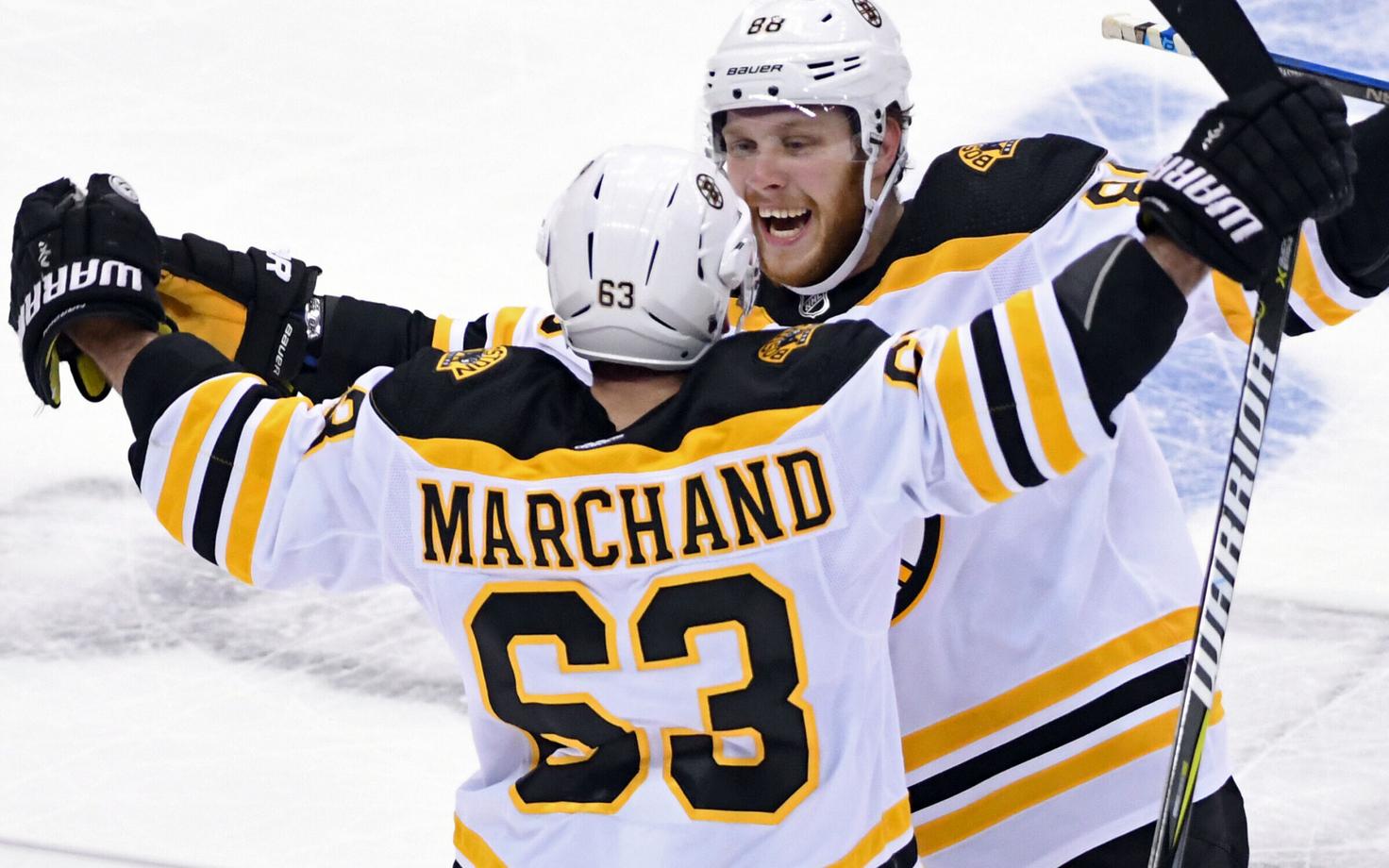 Brad Marchand, David Pastrnak
