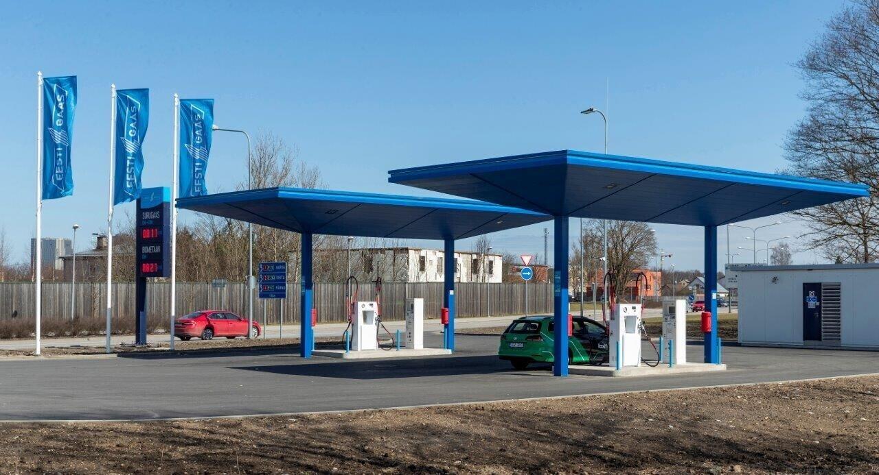 Газовая заправка Eesti Gaas.